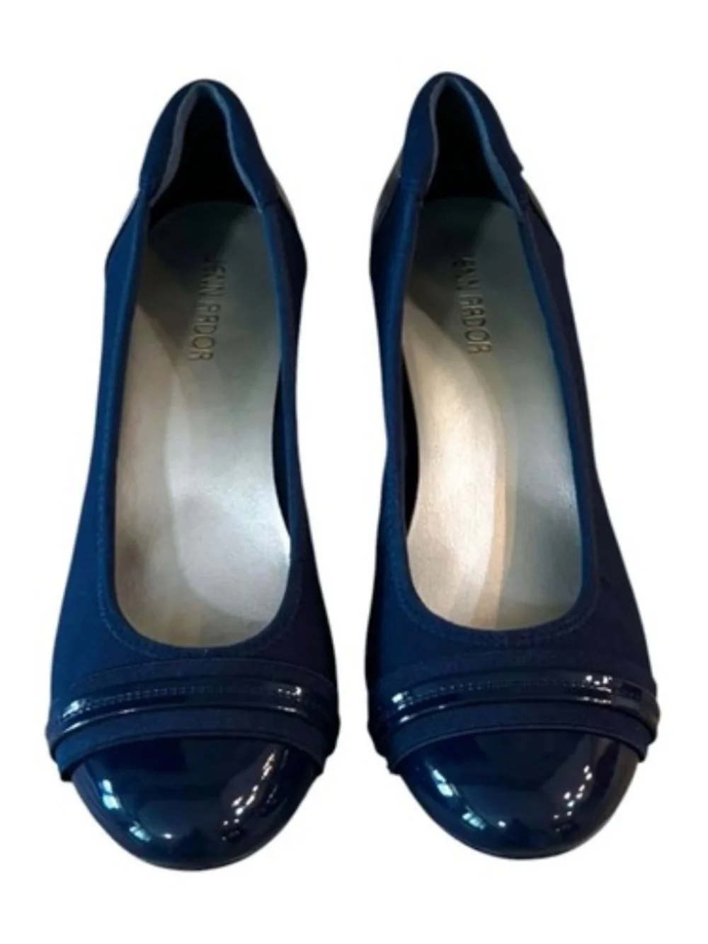 Jenn Ardor Women Navy Blue Low Heels Chunky Pump Size 8.5 Shoes